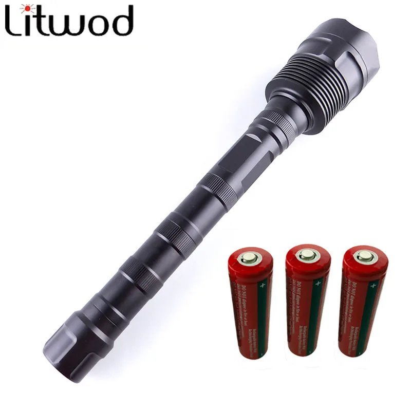LED Flashlight High XM L 3T6 Power 9000Lumen 5 Mode Torch Lamp Light Super Bright led