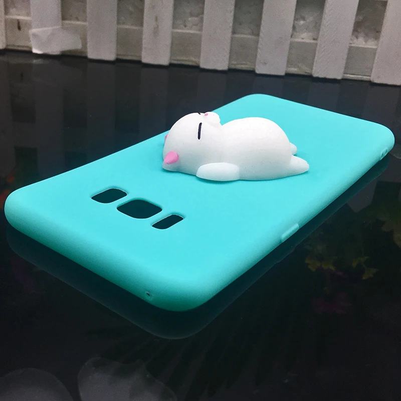 3d Squishy Cat Silicon TPU Soft Cases For Samsung Galaxy S8 S9 plus S7 S6 J3 J5 J7 2017 j510 J710 j310 A6 Candy Back phone Cover (20)