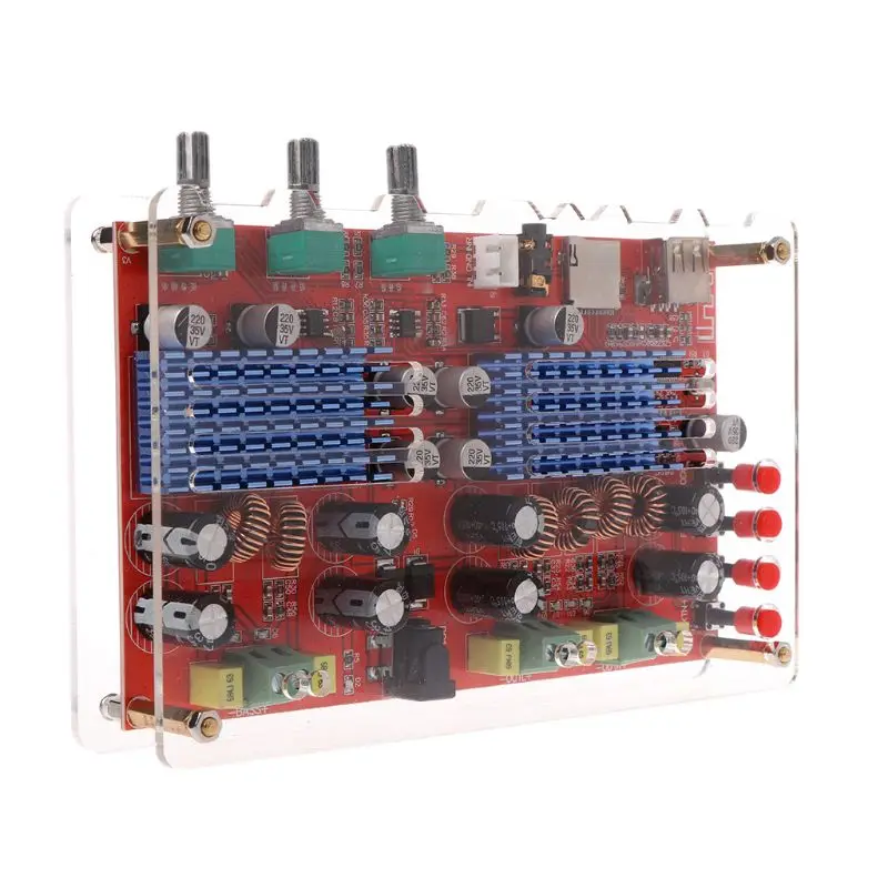 

2x60W+100W TDA3116 Bluetooth 2.1 Channel Digital Audio Amplifier Board for U Disk TF Card Decoding Supplies