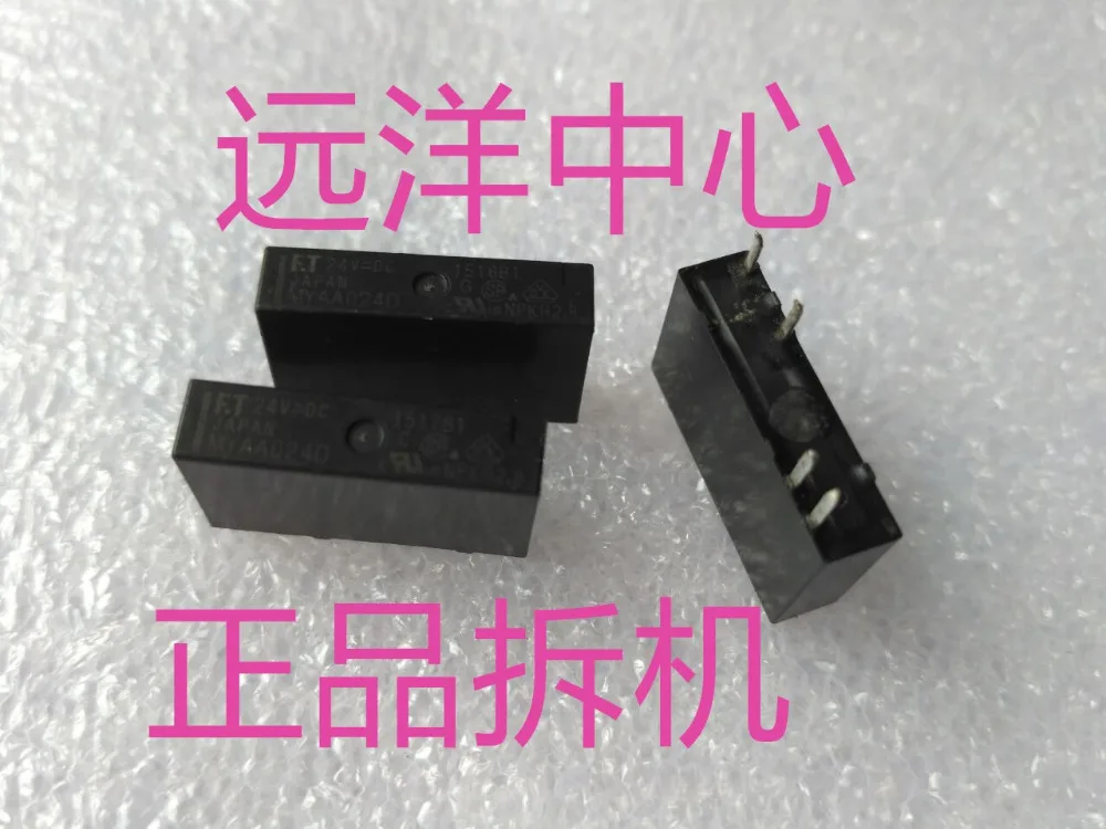Free shipping USD FTR-MYAA024D F.T-MYAA024D MYAA024D 24VDC POWER RELAY 1 POLE - 5A SLIM DIP4 | Электроника