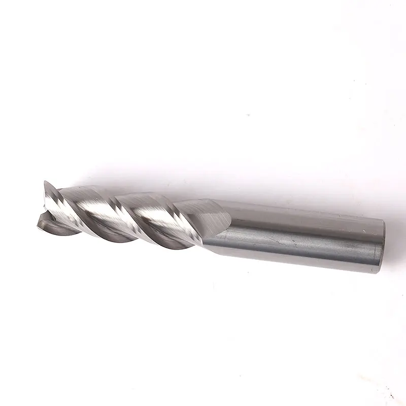HRC50 Carbide 3 Flute 8mm Aluminum End Mill Cutter Tool For Aluminum Milling Hot