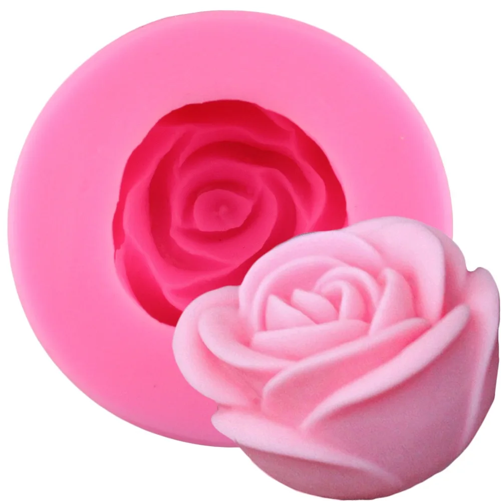 

Rose Flowers Silicone Mold Cake Chocolate Mold Wedding Cake Decorating Tools Fondant Sugarcraft Cake Mold Soap Mold