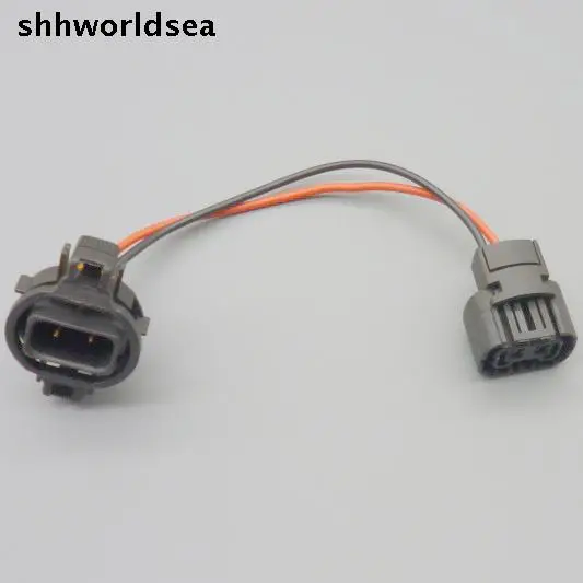 

shhworldsea 5202 H16 Extension Wire Harness Sockets For HID Headlights, Fog Driving Lights lights Retrofit