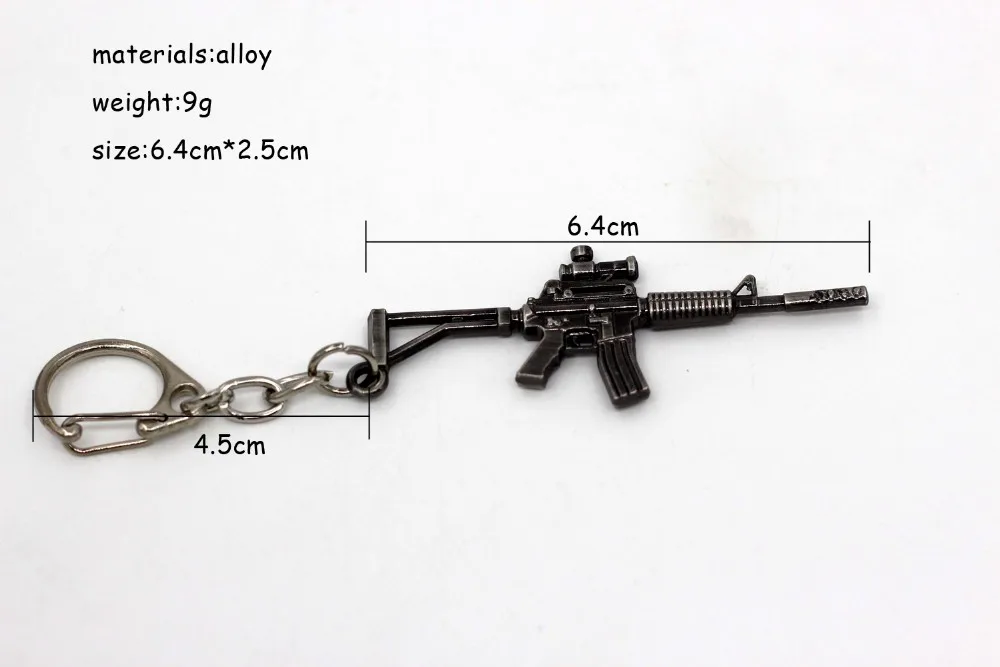 Игра M16, новинка, товары AK47, мужские пистолеты, брелок, кулон, M4A1, Снайпер, брелок, 10 стилей, ювелирные сувениры, подарки