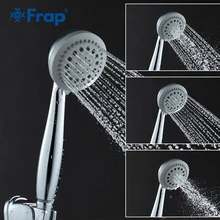 Frap Третий механизм регулировки водосберегающая круглая насадка для душа ABS пластик ручной дождевой спрей для ванной душ аксессуары для ванной комнаты F06