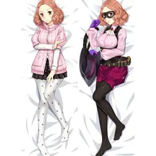 Аниме игра JK Persona 5 P5 Haru Okumura Noir Dakimakura Чехол для подушки для тела чехол для подушки для девочек