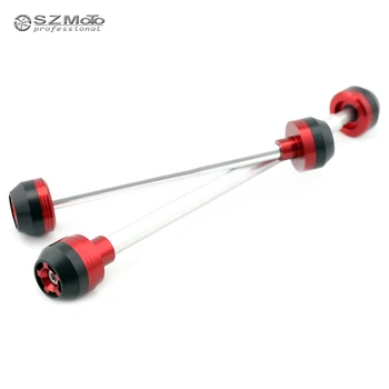 

Front Rear Axle Fork Crash Sliders For SUZUKI GSXR1300 HAYABUSA 1999-2018 Motorcycle Accessories Wheel Protector