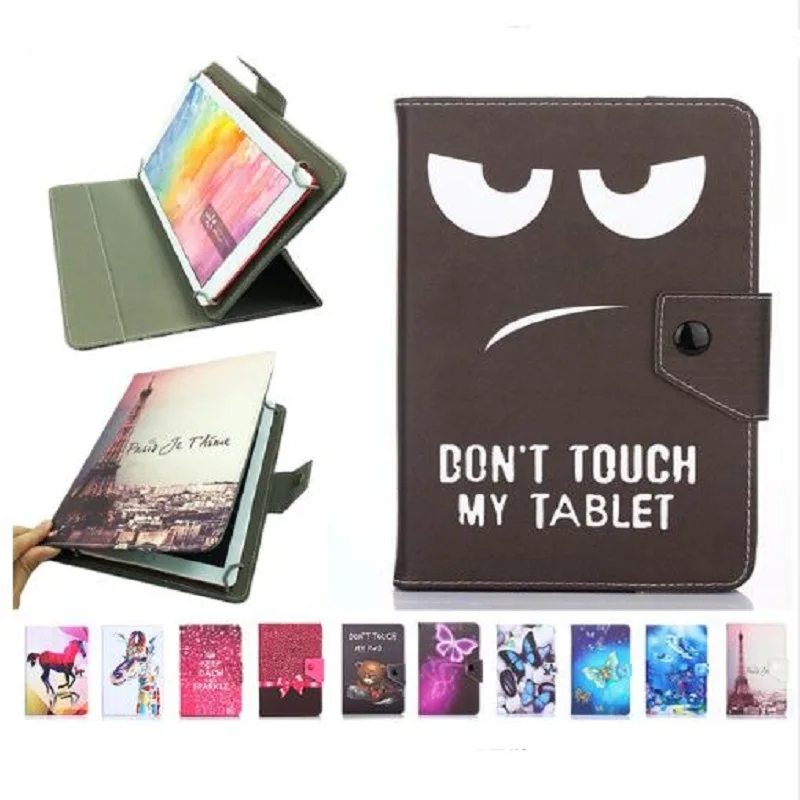 

Cartoon Universal Case for IPad 9.7'' Samsung Lenovo 10.1 Cover for 9.7 10 10.1 Inch Tablet PC PU Leather Flip Case Stand Cover