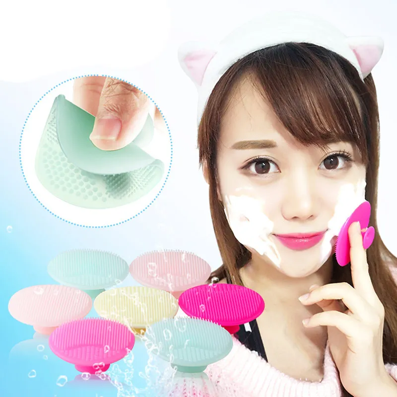 Buy 2pcs Silicone Face Scrubbers Exfoliator Brush