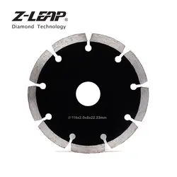 Z-LEAP диск для сухой резки 2 предмета 115 мм Алмазная Пила Blade бетона Гранит Керамика циркулярная пила 22,23 мм отверстие Алмазный диск