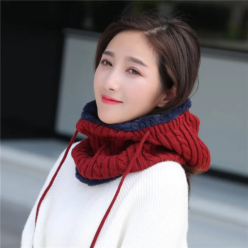 Женские головные уборы Skullies Beanies для верховой езды Ветрозащитная маска уха