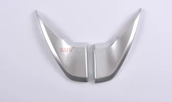 

NEW Arrival!!! For Sixth Generation for Hyundai Elantra Avante 2016 2017 ABS Chrome Steering Wheel Decorative Cover Trims 2pcs