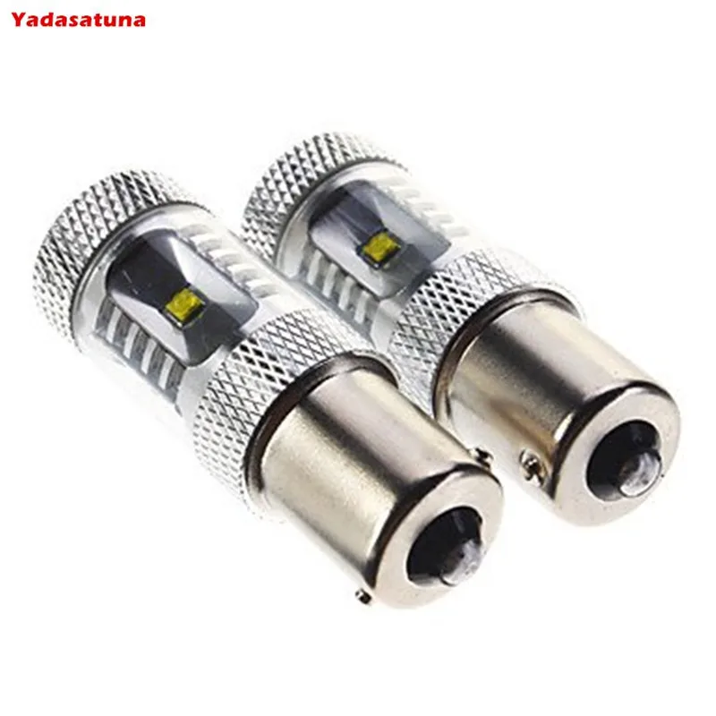 2 Pezzi Led 1156 30W 800Lm Xbd Chips De Reserve Del Coche Super Light Reverso C3 Bulbos Ba15S 7503