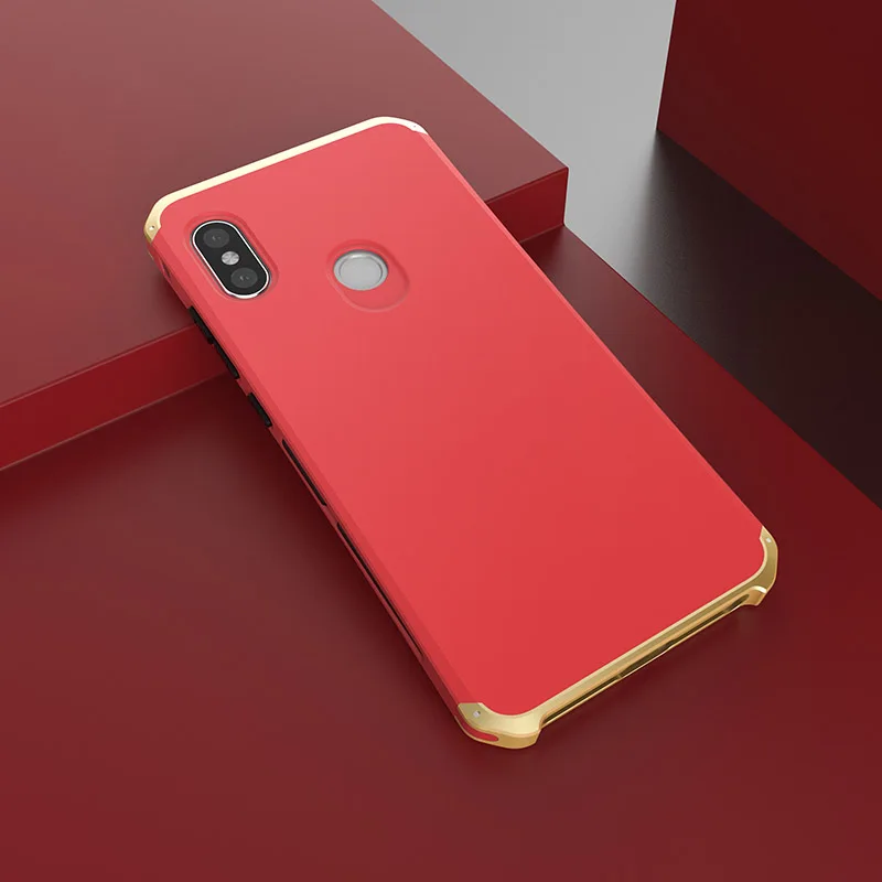 Чехол для телефона для Xiaomi Redmi Note 5 алюминиевая металлическая рамка твердый пластиковый чехол на заднюю панель для Xiaomi Redmi Note 5 Fundas идеальное ощущение - Цвет: O