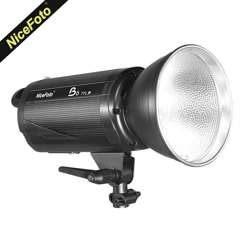 NiceFoto B6 600Ws ttl вспышка для фотокамер Speedlite HSS 1/20000S 2,4G Беспроводной Батарея питание вспышки с TX-C02 для цифровой зеркальной камеры Canon Nikon DSLR камер