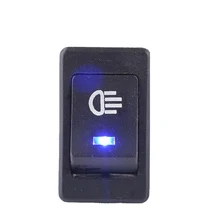 Universal Headlight Switches & Relays DRL Fog Light Lamp Rocker Switch Cover Car Truck Boat Dash Dashboard 12V 24V CY263-CN