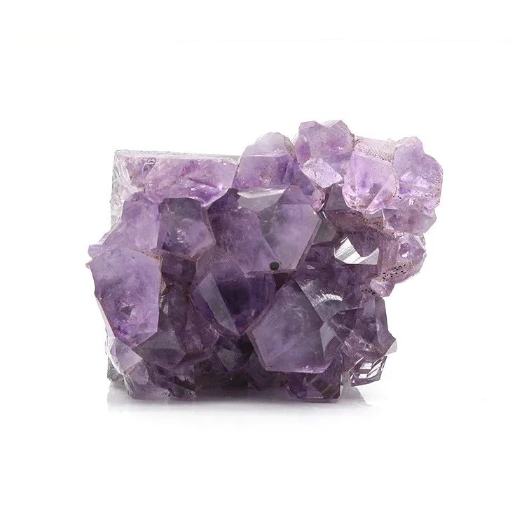 

Uruguay natural amethyst clusters of small ornaments Ornamental Stones mineral crystal diy jewelry original stone sjc77
