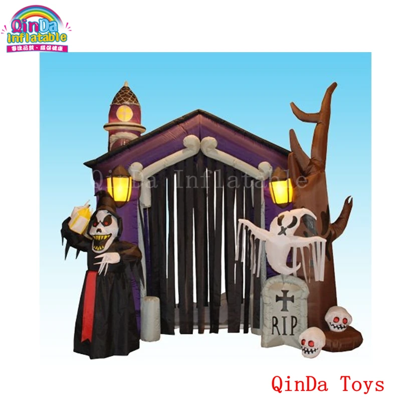 inflatable haunted house1