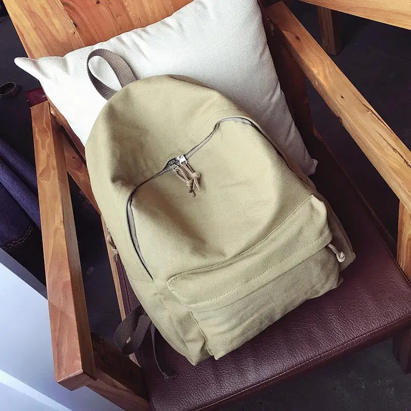 Модный женский рюкзак, японский рюкзак с кольцом для отдыха и путешествий для девочек, женская сумка через плечо, рюкзак Mochila My Bagpack - Цвет: Хаки