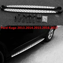 Для Ford Kuga 2013.2014.2015.2016.2017 Подножки Авто Подножка Бар Педали Высокое Качество Новый Оригинальный Моделей Nerf Бары
