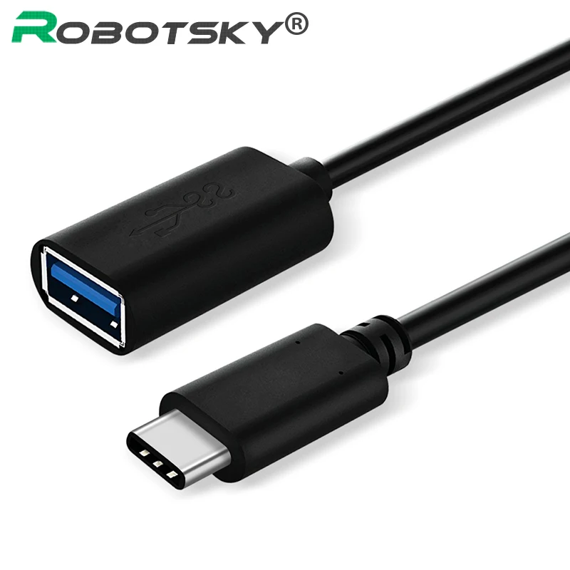 Type-C USB 3,1-USB 3,0 адаптер типа OTG C кабель для передачи данных для Macbook для samsung S8 S8Plus Xiaomi 4C USB C кабель