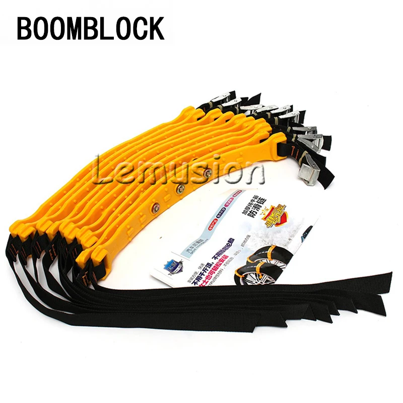 BOOMBLOCK 10X Автомобильные Колесные шины противоскользящие цепи для Chevrolet Cruze Aveo Captiva