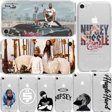 Американский рэппер Nipsey Hussle Прозрачный Силикон ТПЭ мягкий чехол для телефона iphone 5 6 7 8 Plus X XS XR Xmax чехол Fundas Cover