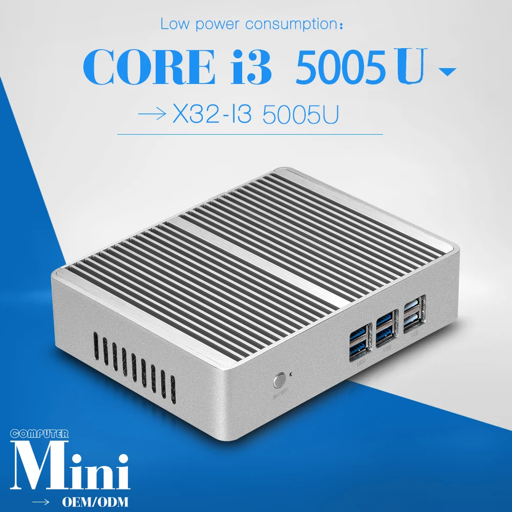 5005u Mini Pc Hdmi Share Mini tablet Computer Linux Thin Client Pc X32-i3 core i3 Support Full Screen Movies