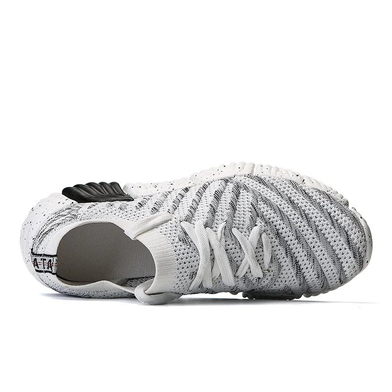 En Style Plein 2018 Noir Casual Fly Confortable blanc Chaussures Pour vert Air D'été Chaussette Marque Hommes Adulte Maille Armure Nouvelle Unisexe EzZrUZqa