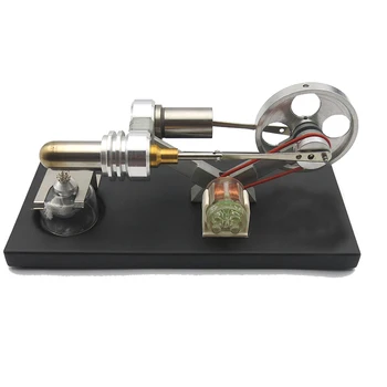 

Mini Steam Electric Generator Model of Stirling Engine Physical Experiment Science Toys for Child ( 8,9,10,11, 12 years old)