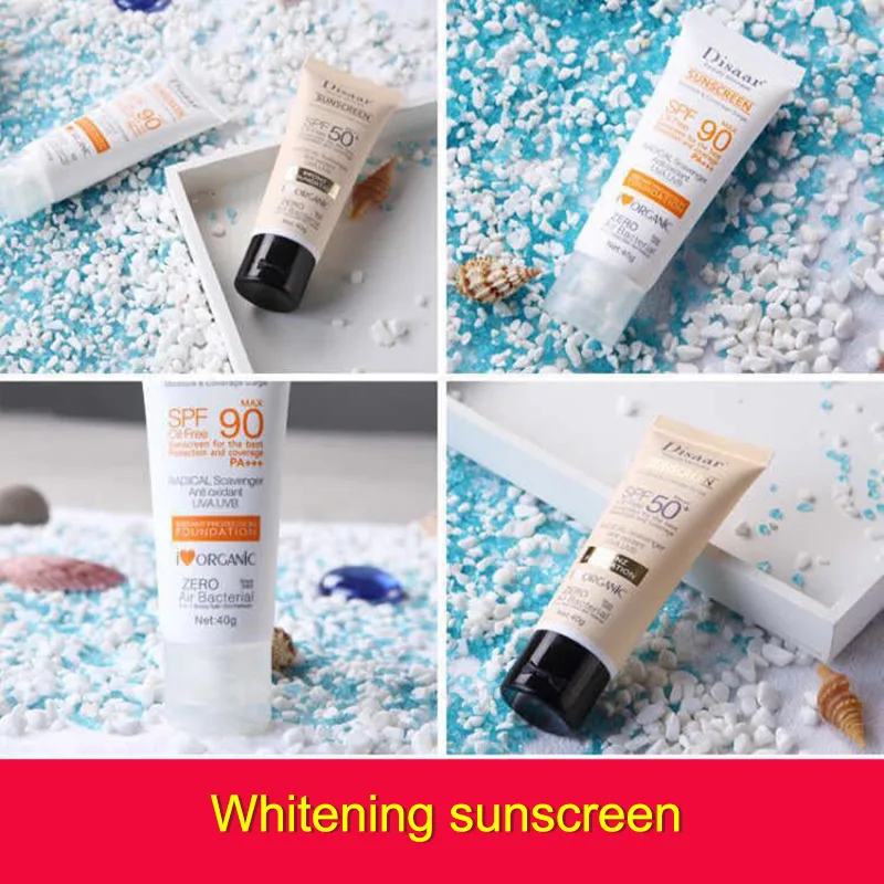 

Sunblock Whiten Cream Waterproof Long Lasting Face Body Skin SPF90 Sunscreen YUF99
