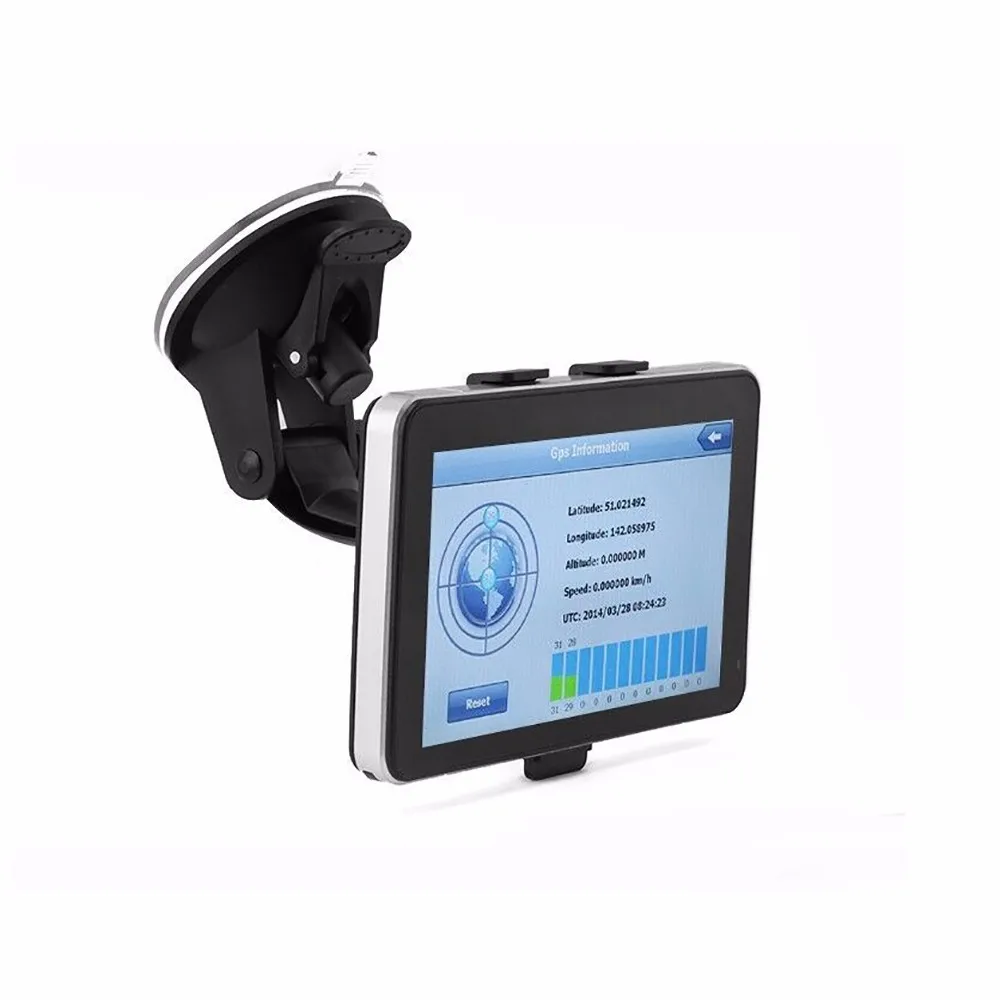 

7.0-Inch Portable GPS Navigator with Lifetime Maps High quailty Mini Lightweight and convenient Fashion Black