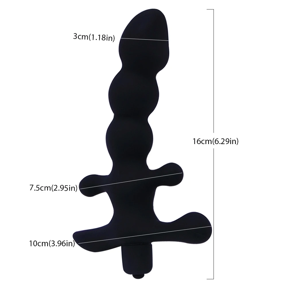 DOMI G Spot 10 скоростей силиконовая Анальная пробка мужской массажер простаты