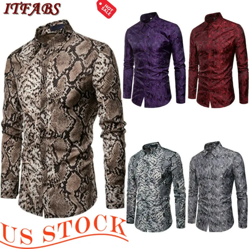 

New solid Mens Casual Shirt Slim Fit Men's Formal Shirt Men Nightclub Dress Designer Casual Luxury Shirts Regular Fit plus size