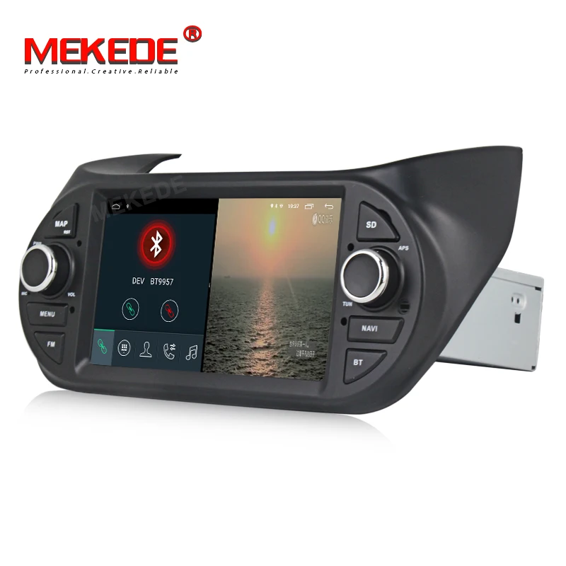 Clearance 7"  Android 9.1 2+32G Car Stereo For Fiat Fiorino Qubo Citroen Nemo Peugeot Bipper Auto Radio FM GPS Navigation WiFi No DVD 3