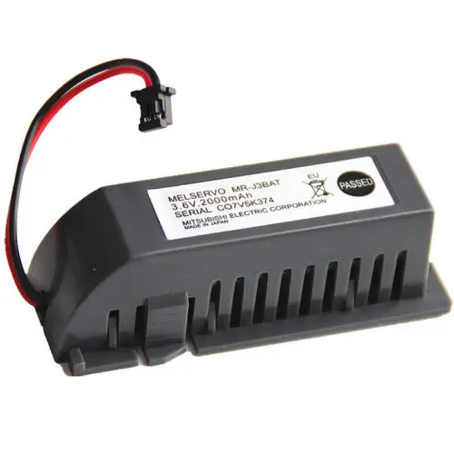 5x2000 мАч MR J3BAT Батарея для Mitsubishi ER6VC119A/B PLC MELSERVO M70 ж/штекер|Перезаряжаемые батареи| |