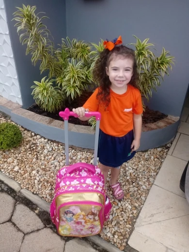 desenhos animados escola rolando mochila sacos de