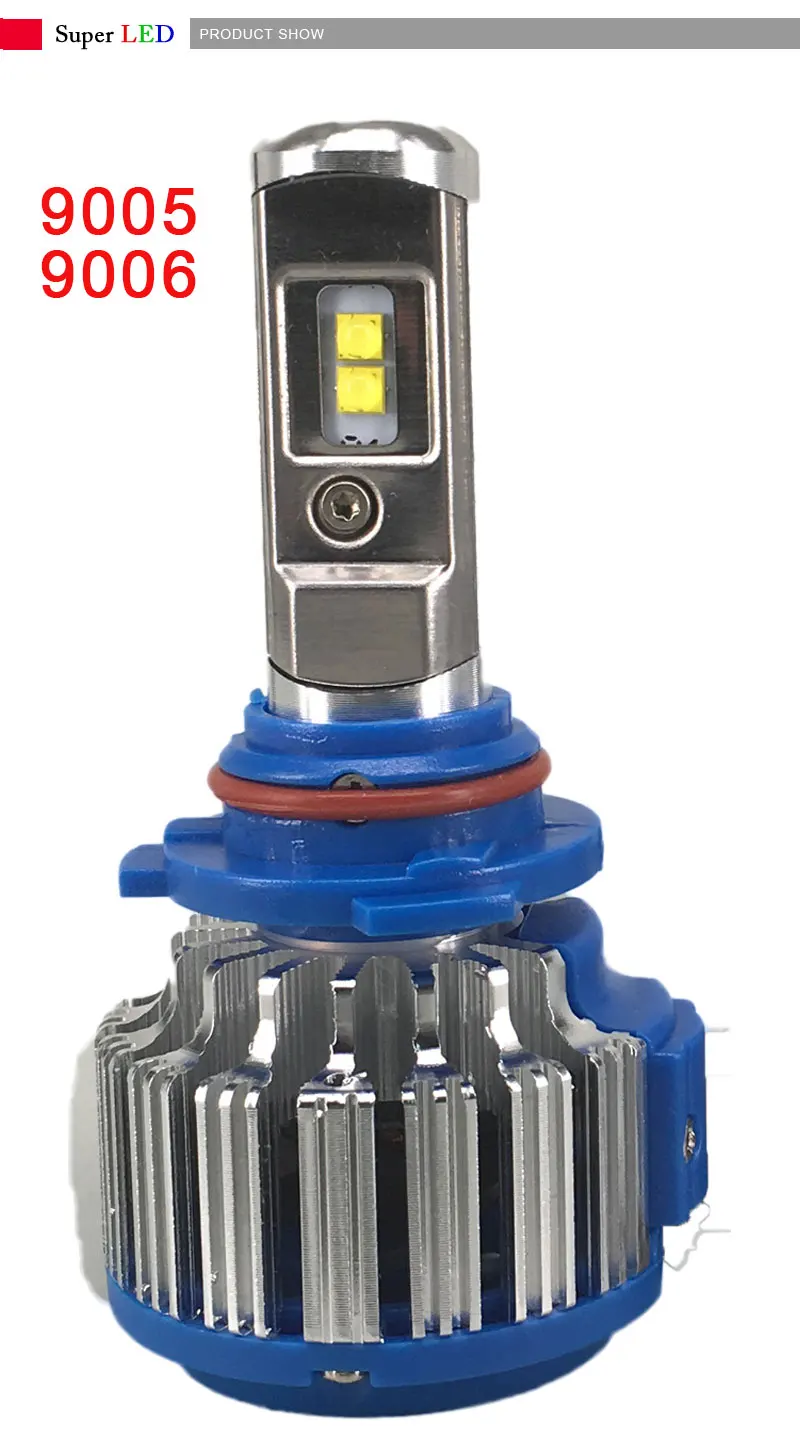 Super Bright Car LED Headlights 9005 HB3 H10 9006 HB4 LED Diamond 6000K 12V Replacement Bulbs Auto Front Bulb Automobiles Car Lighting 1 (5)