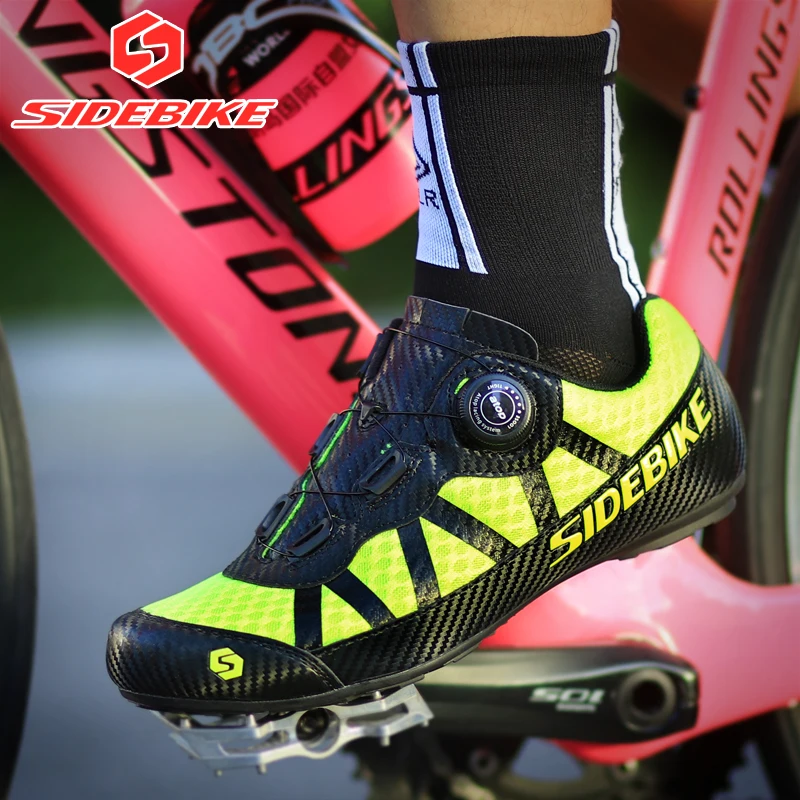 Sidebike MTB Shoes for Mountain Bike Non-lock Leisure Road Bike Cycling Men Women Ultralight 565g Breathable Non-slip