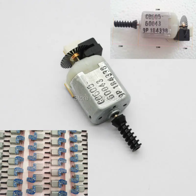 

NEW TOP QUALITY Johnson 2pcs Standard 130 motor Green Micro DC motor with encoder FREE SHIPPING