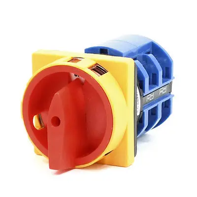 

AC 660V 63A Lock 8 Terminals 2 Position Cam Combination Changeover Switch