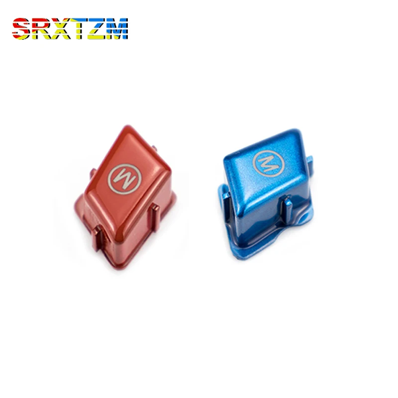 

SRXTZM 1PCS 2 Color Red And Blue Super Vision Steering Wheel Switch Button Fit For BMW 3 Series E90 E92 E93 M3 2007 - 2013 Car