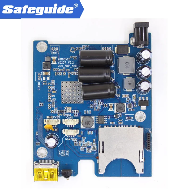 2 канала 1080P AHD DVR PCB плата Mini Car Mobile G711 аудио сжатие синхронизация и видео |