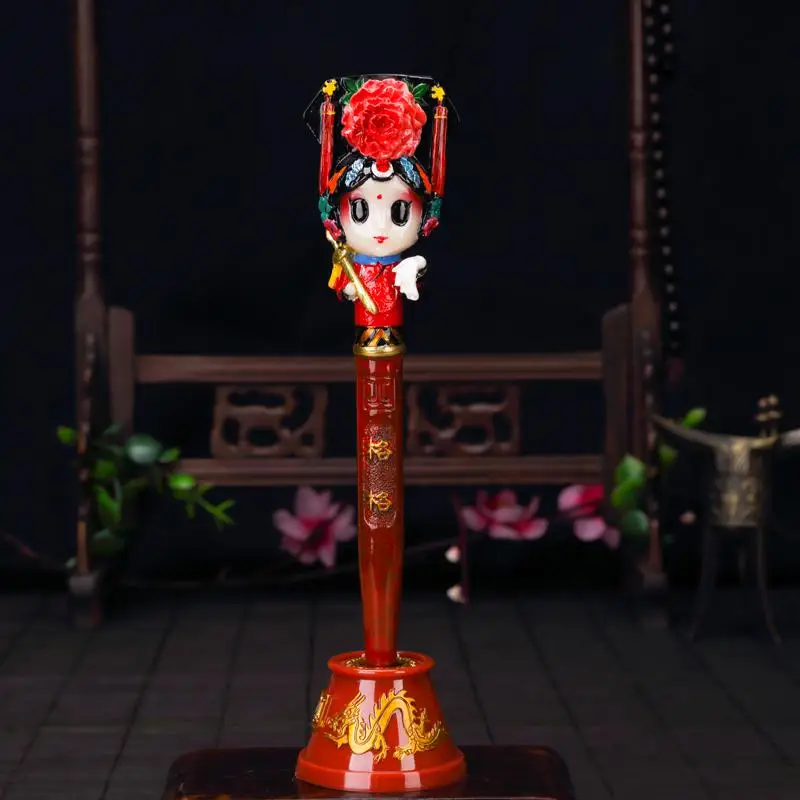 Пекинская опера Facebook шариковая ручка китайский стиль подарки Рекомендуемые ремесла за рубежом подарки школьные принадлежности канцелярские принадлежности - Цвет: 23