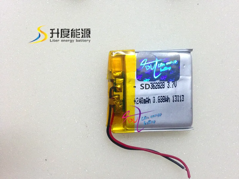 362828 3,7 v 240mAh Li-Ion аккумулятор 3,7 v 240mah литий-полимерный аккумулятор планшета SD362828
