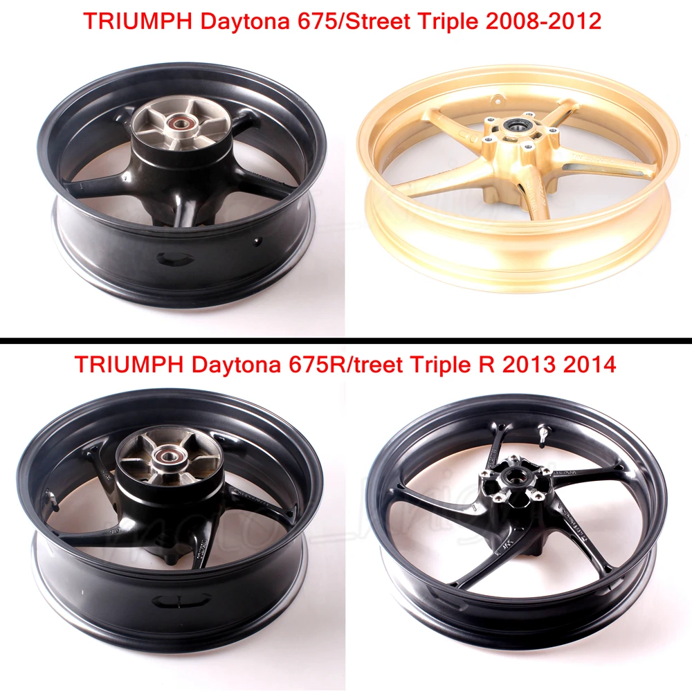 New Motorcycle Rear Front Wheel Rim For Triumph Daytona 675 Street Triple 08 12 Daytona 675r 13 14 Street Triple R Buy At The Price Of 1 57 In Aliexpress Com Imall Com New Motorcycle Rear Front Wheel Rim For Triumph Daytona 675 Street Triple 08 12 Daytona 675r 13 14 Street Triple R Buy At The Price Of 1 57 In Aliexpress Com Imall Com