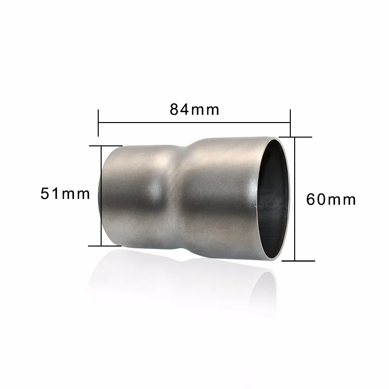 Alconstar-60 мм изменение на 51 мм мотоцикл для мотокросса выхлопной адаптер выхлопной трубы Yoshimura переходник для глушителя TMAX CB400 CB600 Z800