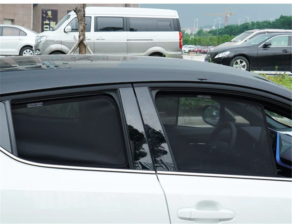 Магнитный автомобильный солнцезащитный козырек боковое окно солнцезащитный козырек для Toyota C-HR оконный занавес козырек щит Солнечная Сетка Крышка для CHR