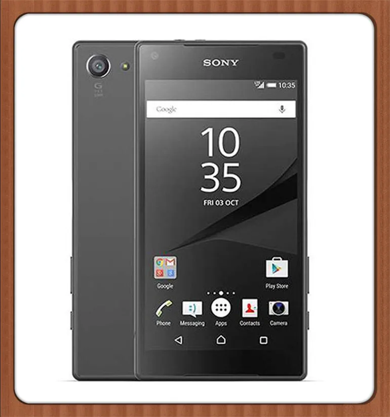 Sony Xperia Z5 Compact E5823 разблокированный GSM 4G LTE Android Восьмиядерный ОЗУ 2 Гб ПЗУ 32 Гб 4," 23 МП отпечаток пальца 2700 мАч