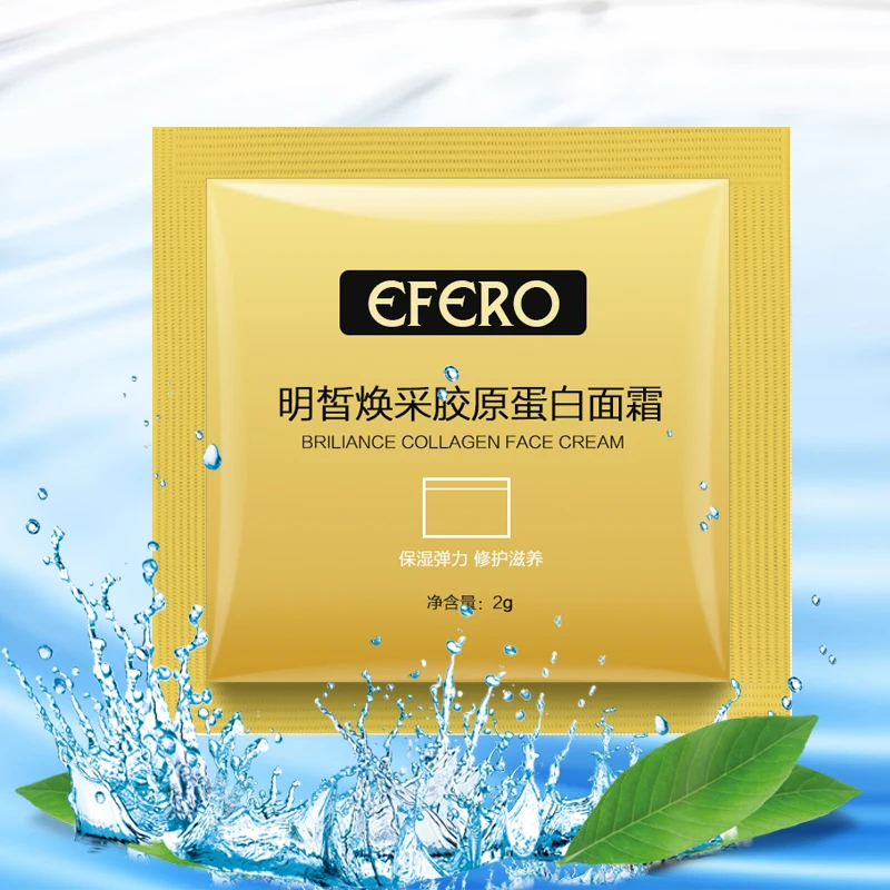 EFERO увлажняющий крем с гиалуроновой кислотой для ухода за кожей эссенция против старения Сыворотка для лица отбеливающий крем против морщин 10 упаковок